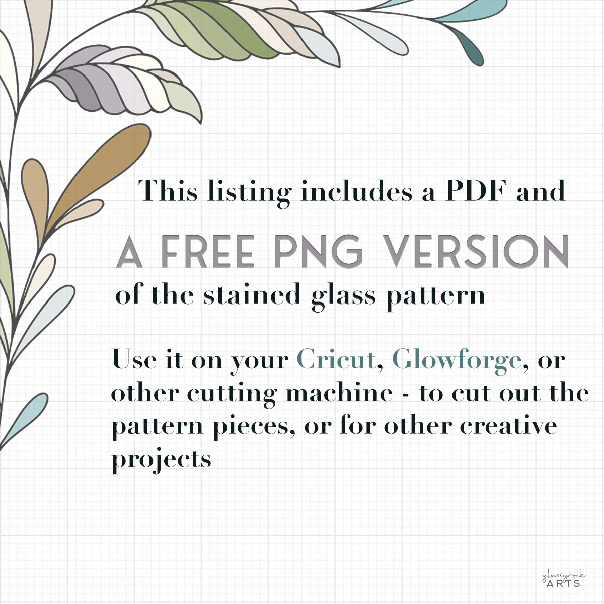 Gorgeous Snowflake Stained Glass Pattern