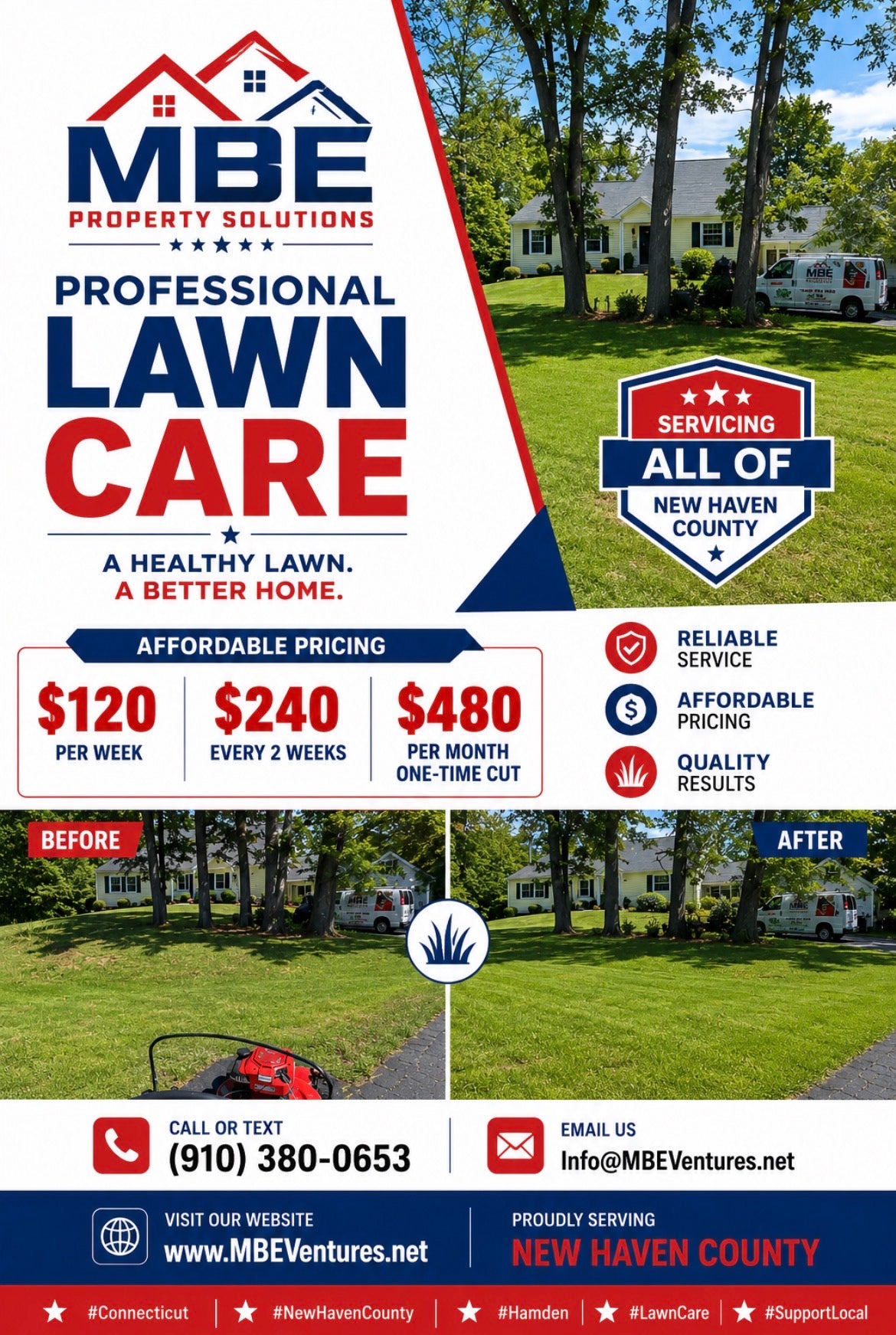 MBE Property Solutions Landscaping Lawn Care