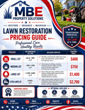 MBE Property Solutions Lawn Restoration