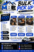 MBE Property Solutions Bulk Trash