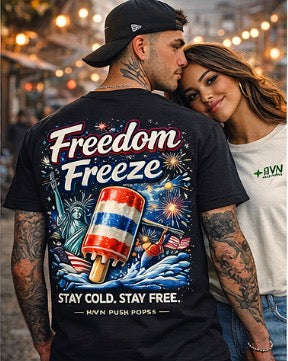 HVN Push Pops™️ - Freedom Freeze T-Shirt