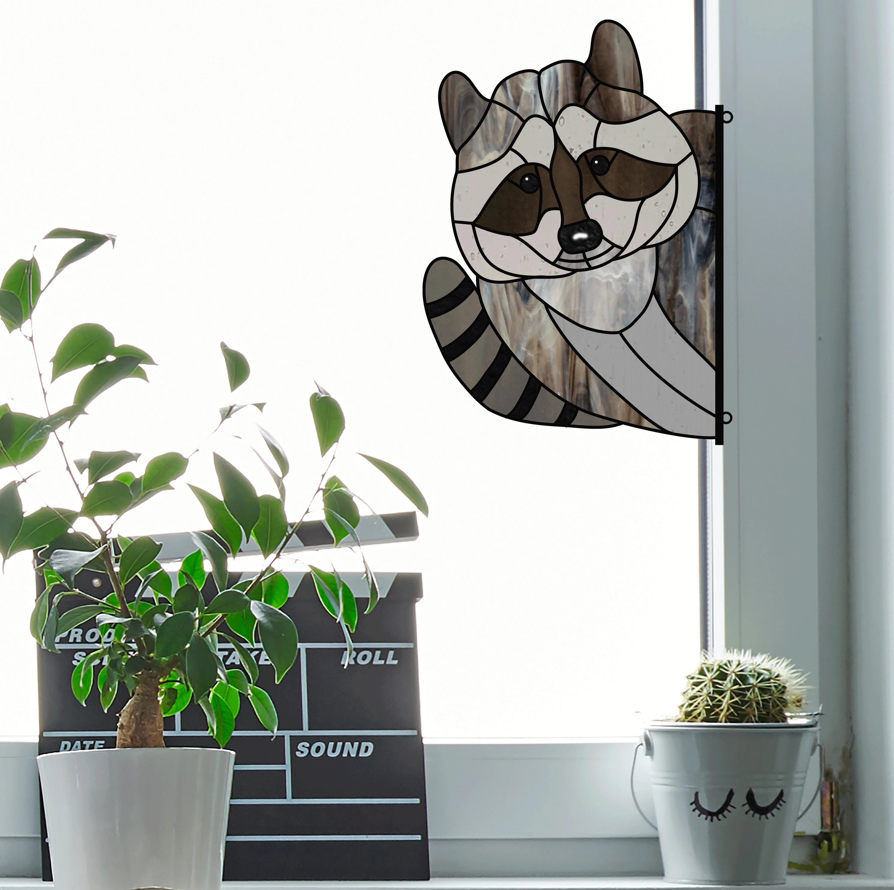 Animal Stained Glass Pattern 9-Pack