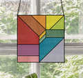 Beginner Geometric Stained Glass Pattern