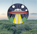 UFO Stained Glass Pattern