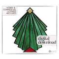 Beginner Christmas Tree Stained Glass Pattern