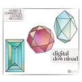 Faceted Gems Stained Glass Patterns 3-Pack