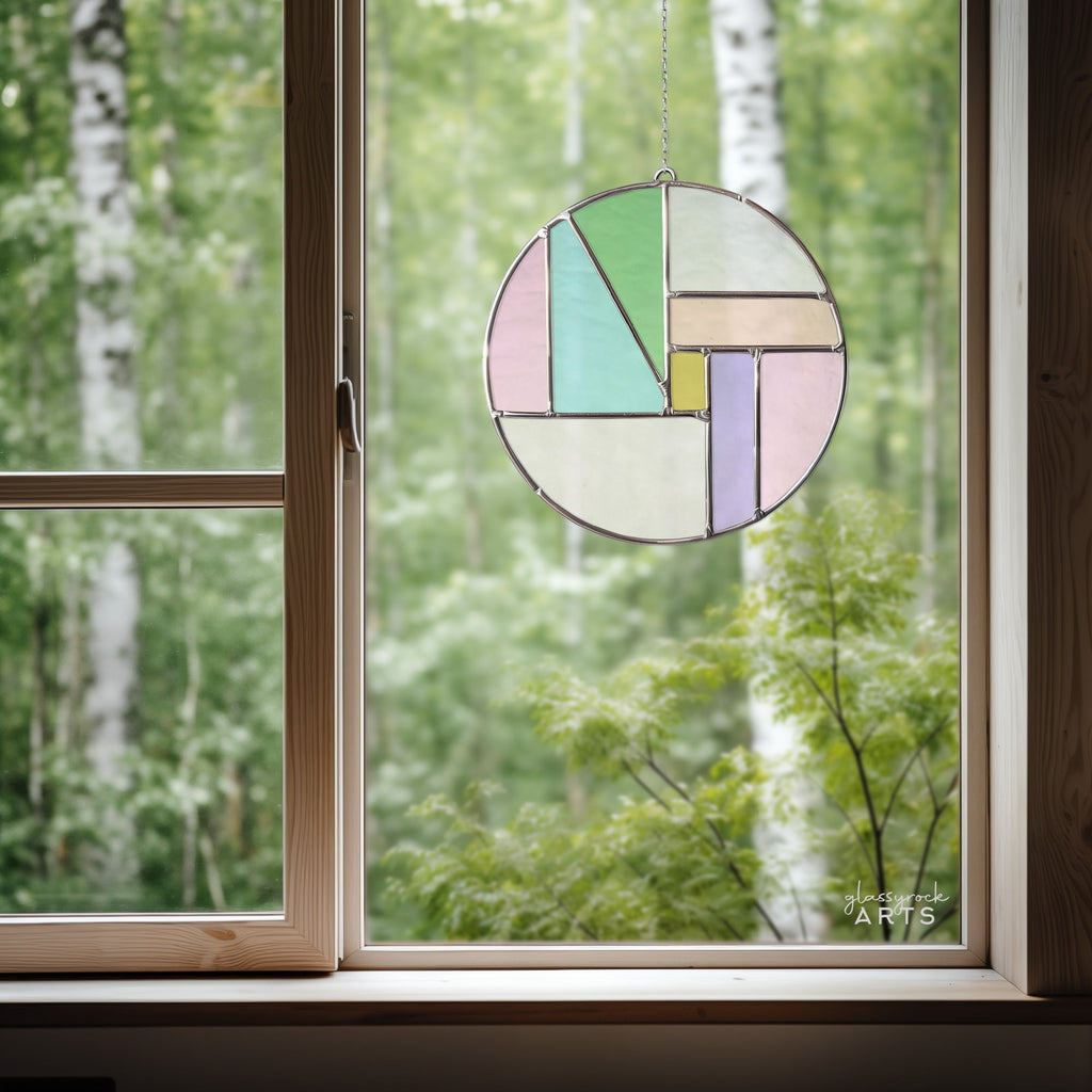 Round Beginner Stained Glass Pattern