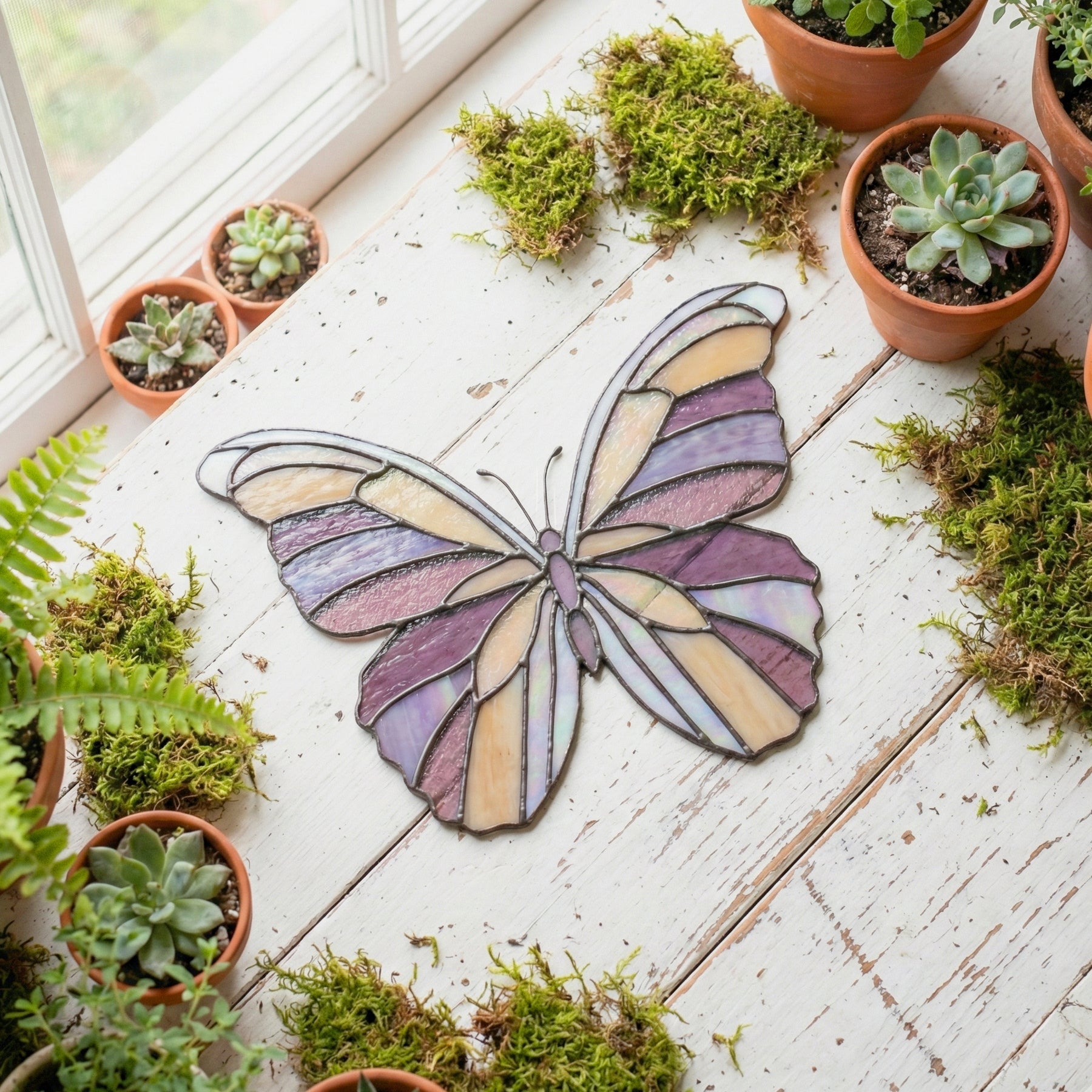 Butterfly Stained Glass Pattern