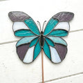 Butterfly Garden Stake Stained Glass Pattern