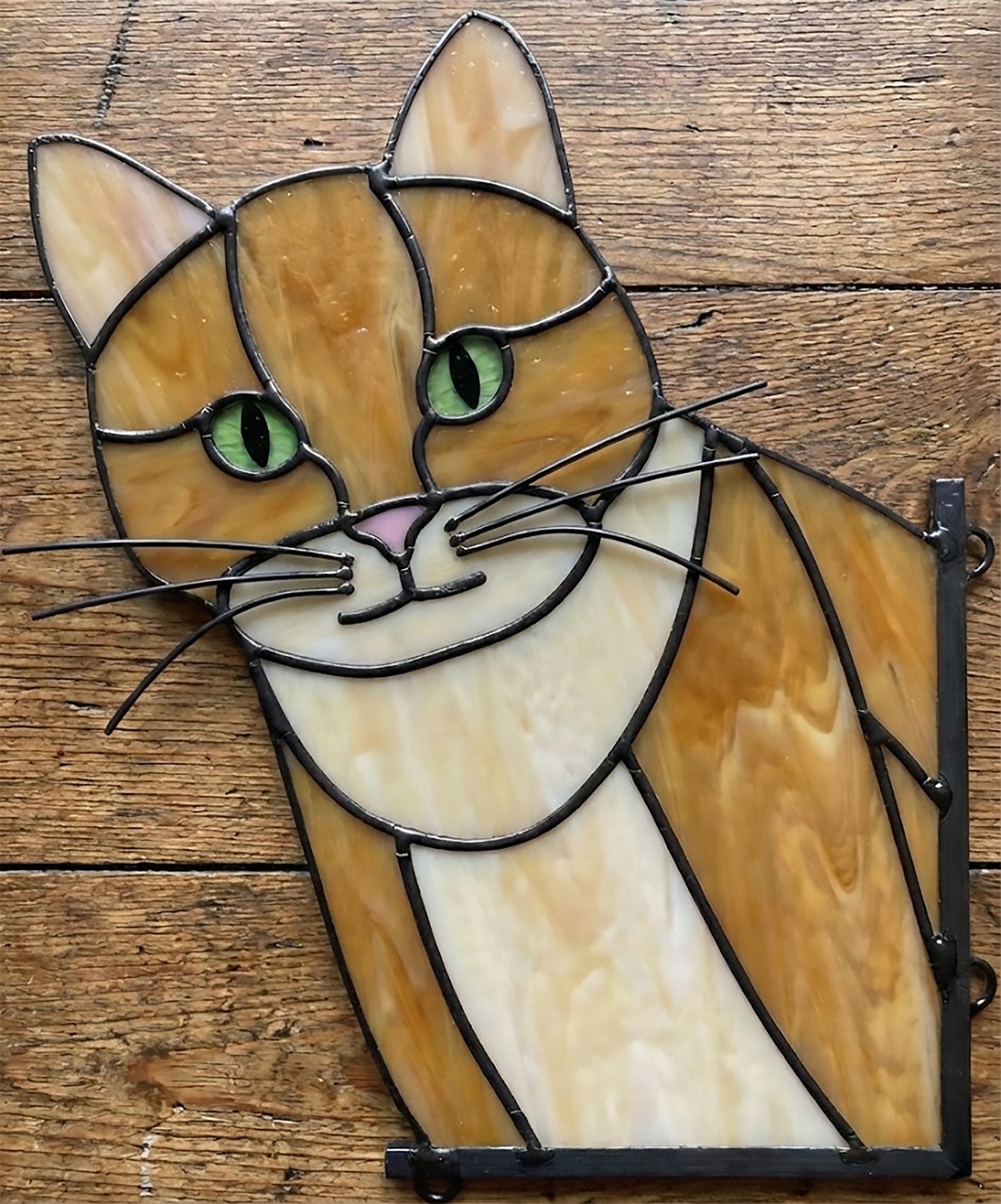 Cat Buddy Stained Glass Pattern