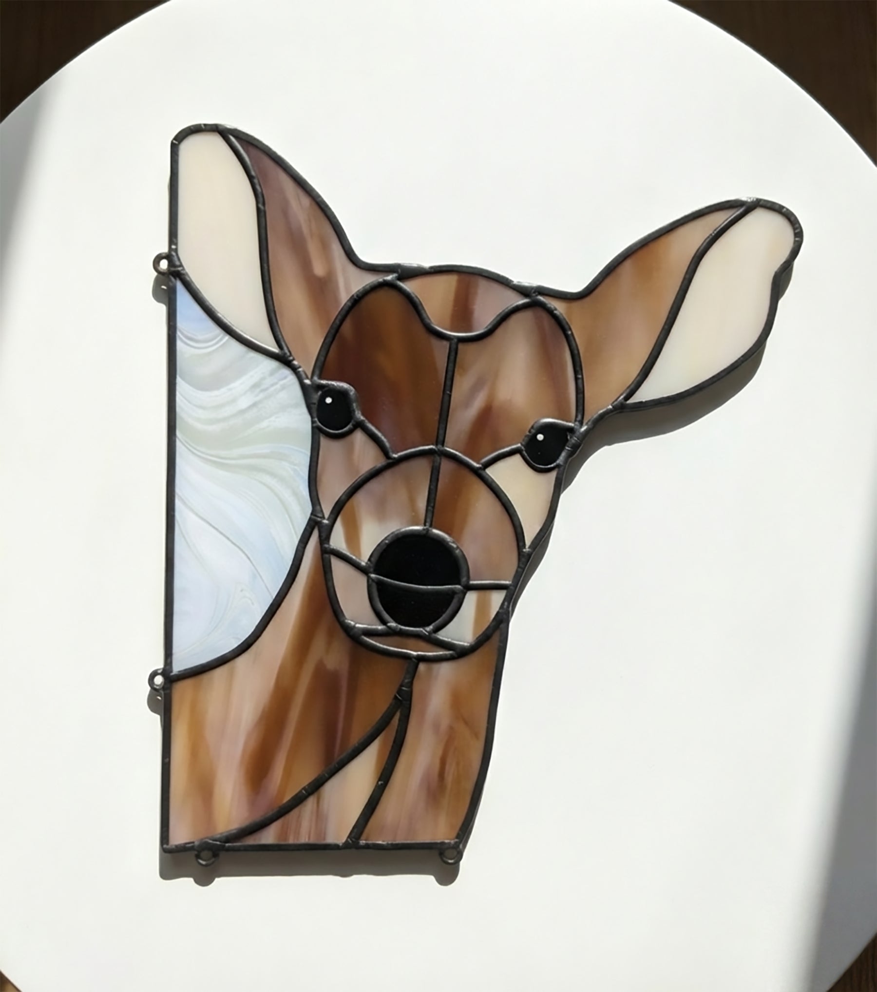 Deer Buddy Stained Glass Pattern