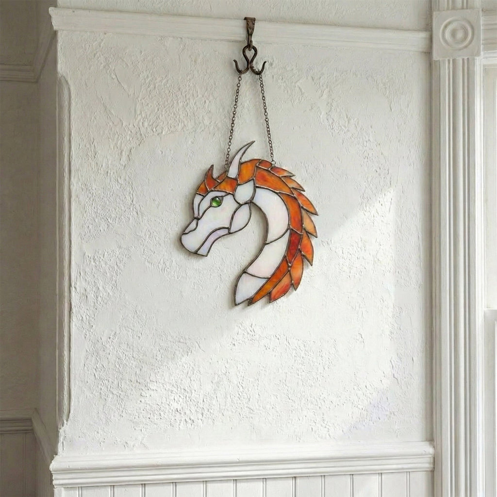 Dragon Stained Glass Pattern