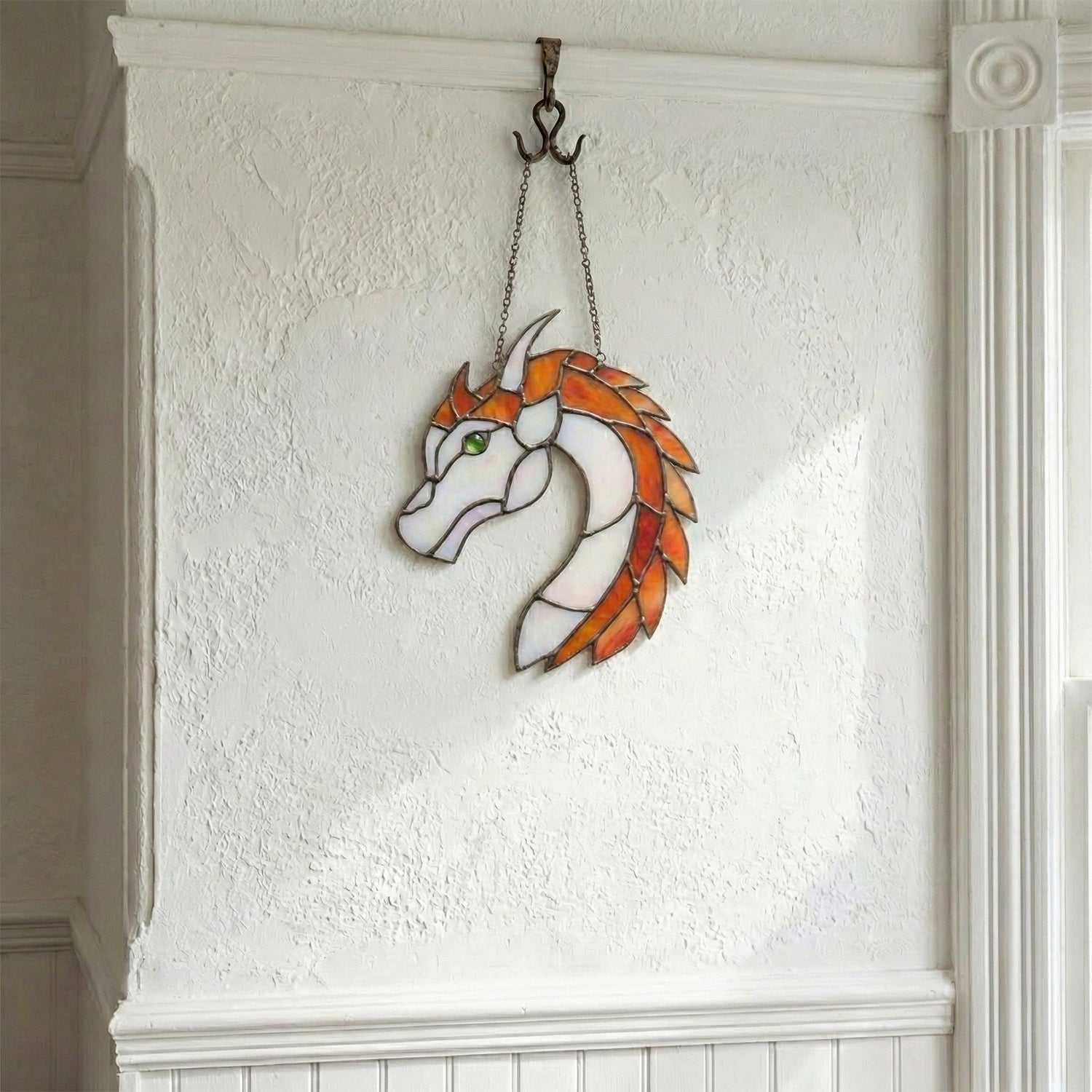 Dragon Stained Glass Pattern