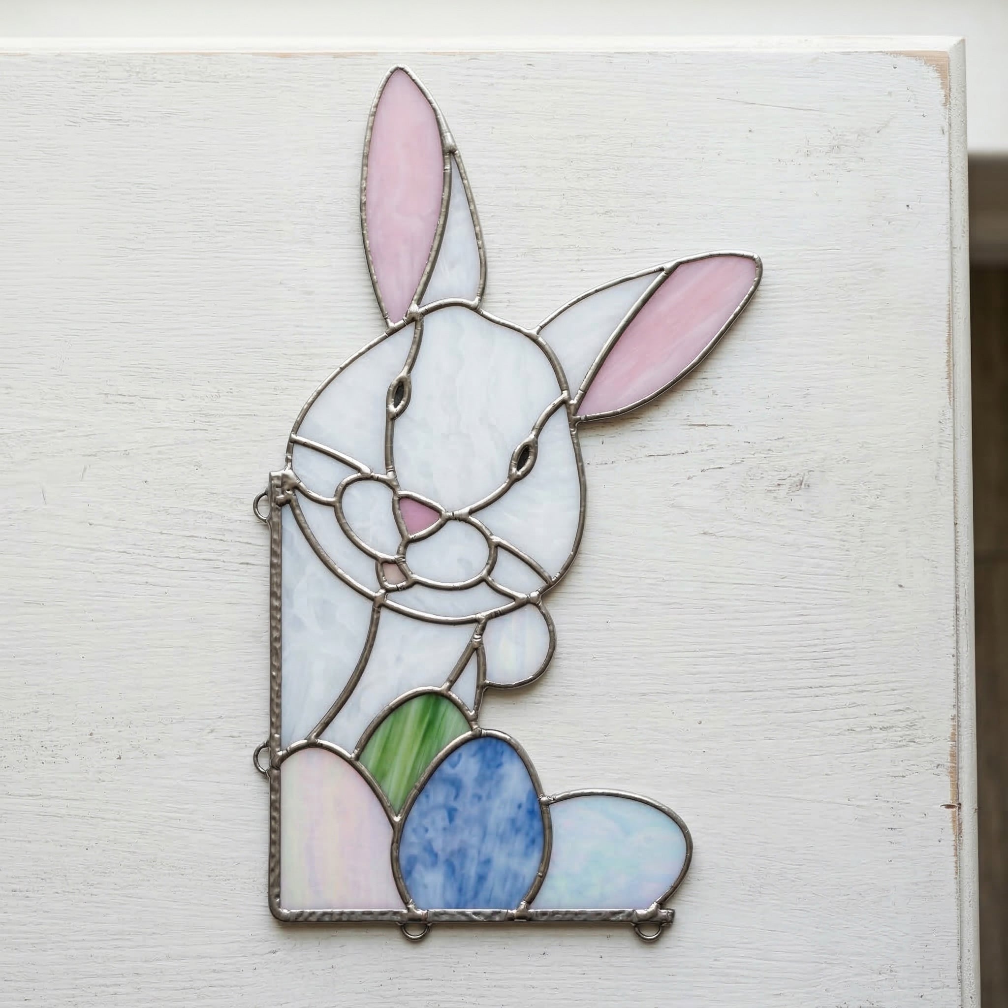 Easter Bunny Stained Glass Rabbit Pattern