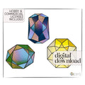 Faceted Gems Stained Glass Patterns, 3-Pack