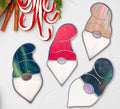 Gnome Stained Glass Christmas Ornament Patterns