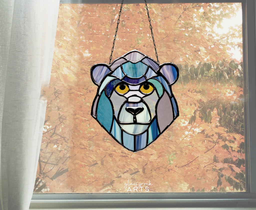 Gorilla Stained Glass Pattern