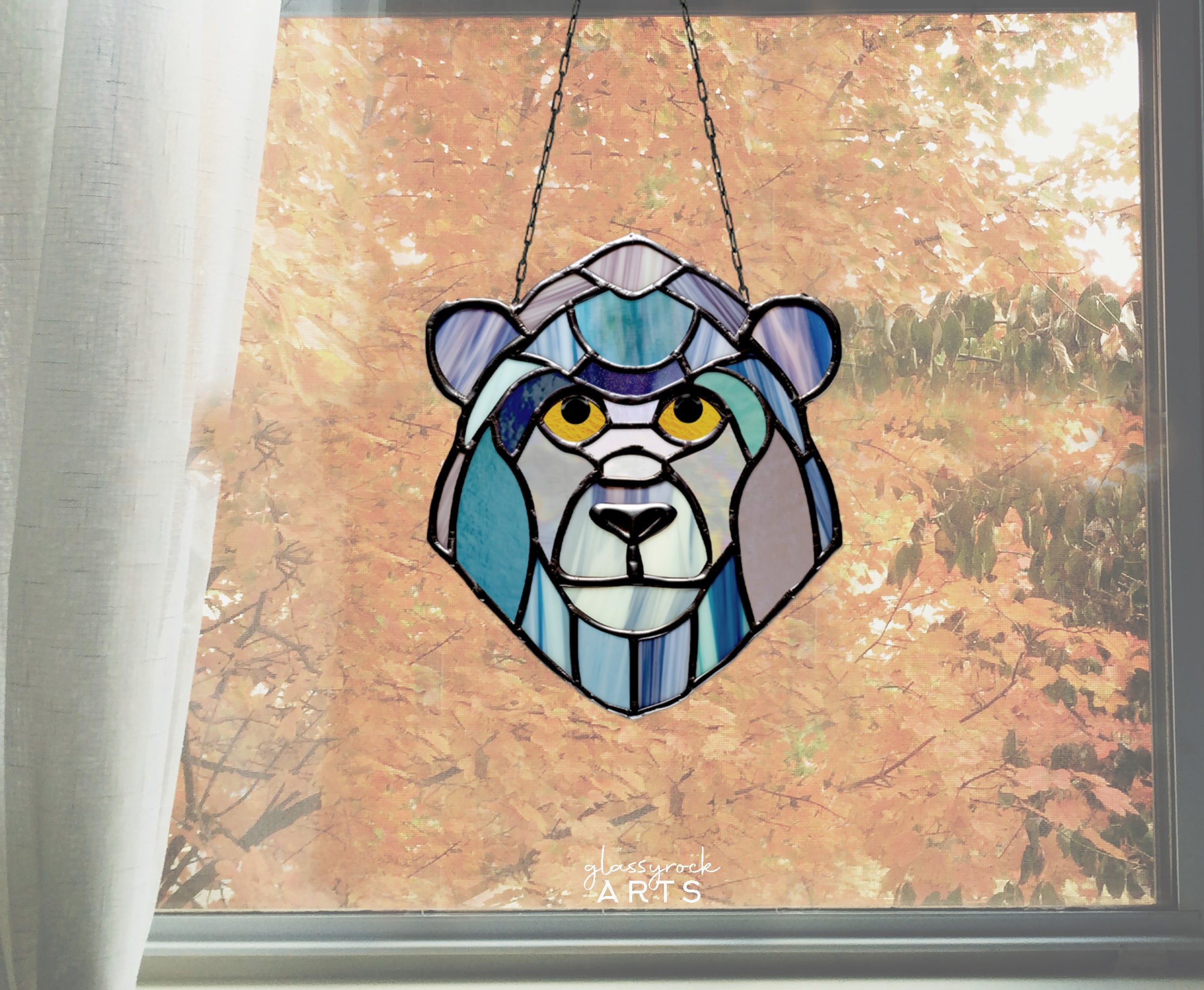 Gorilla Stained Glass Pattern