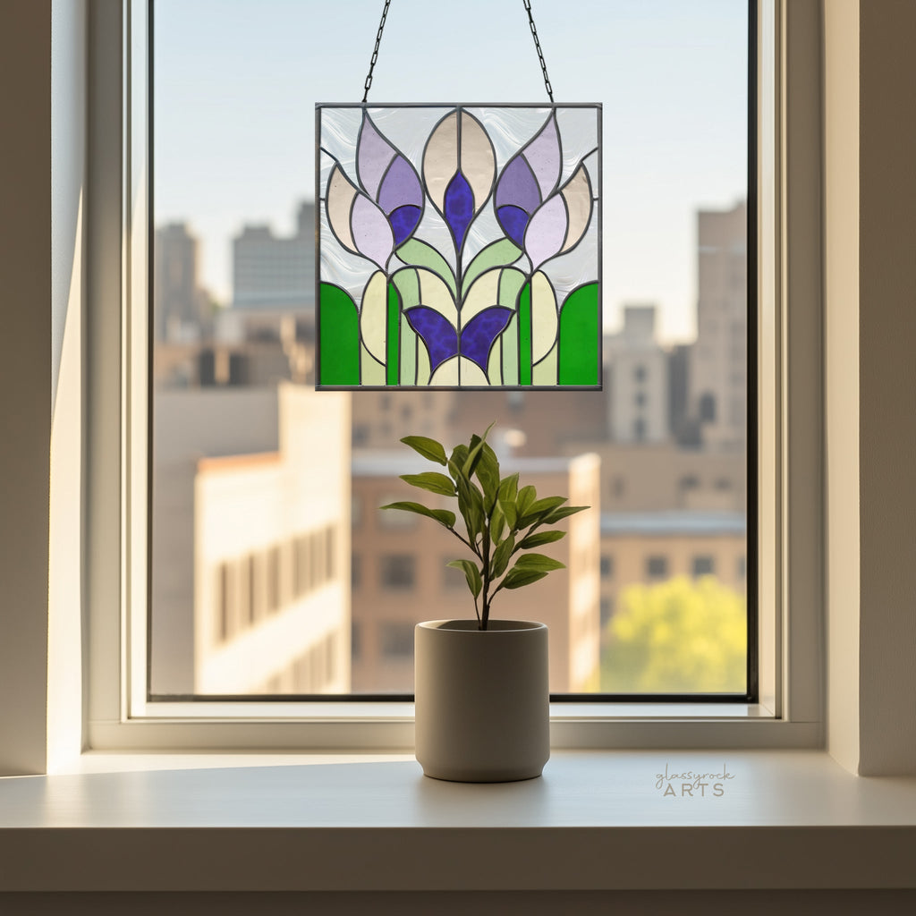 Prairie Garden Stained Glass Garden Pattern