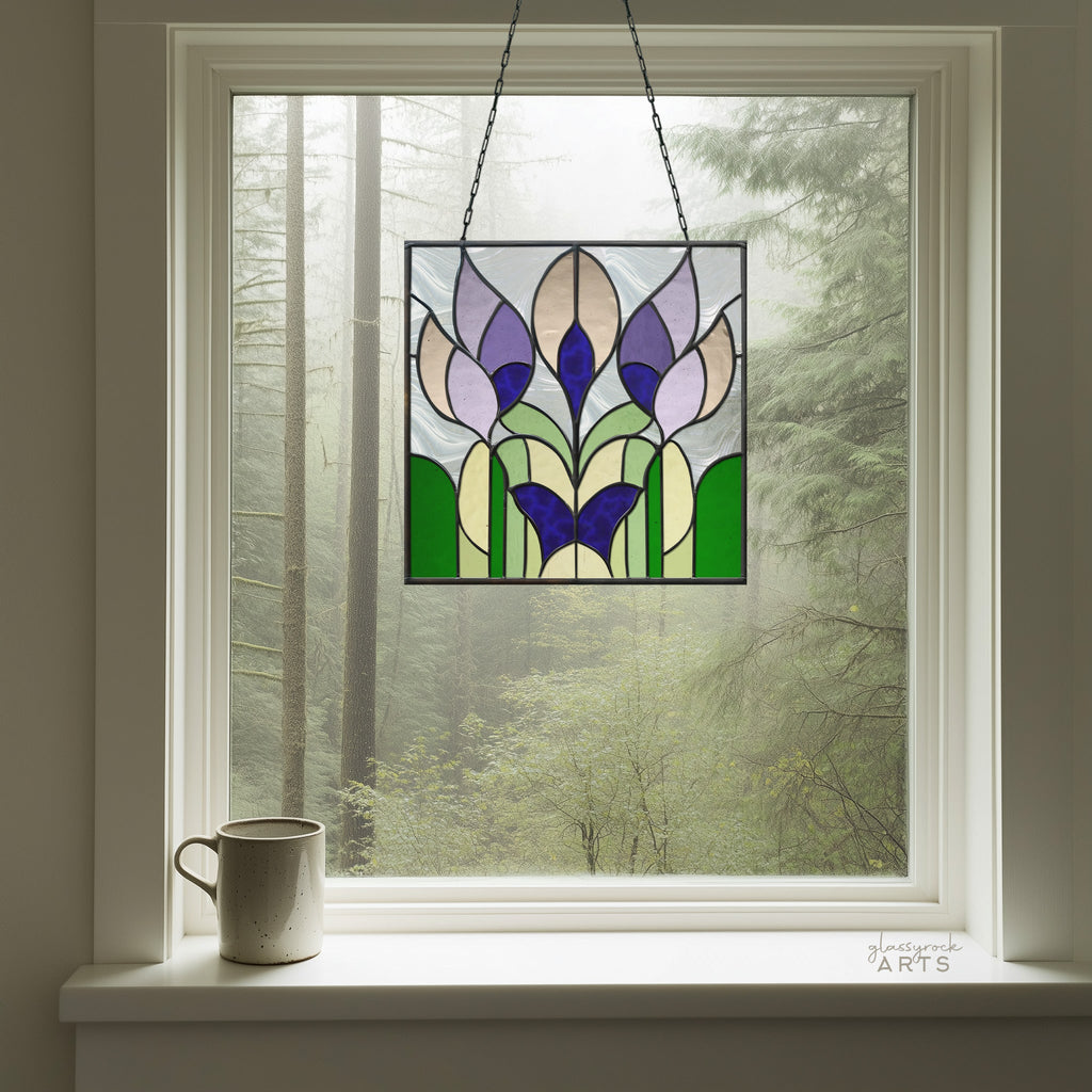 Prairie Garden Stained Glass Garden Pattern