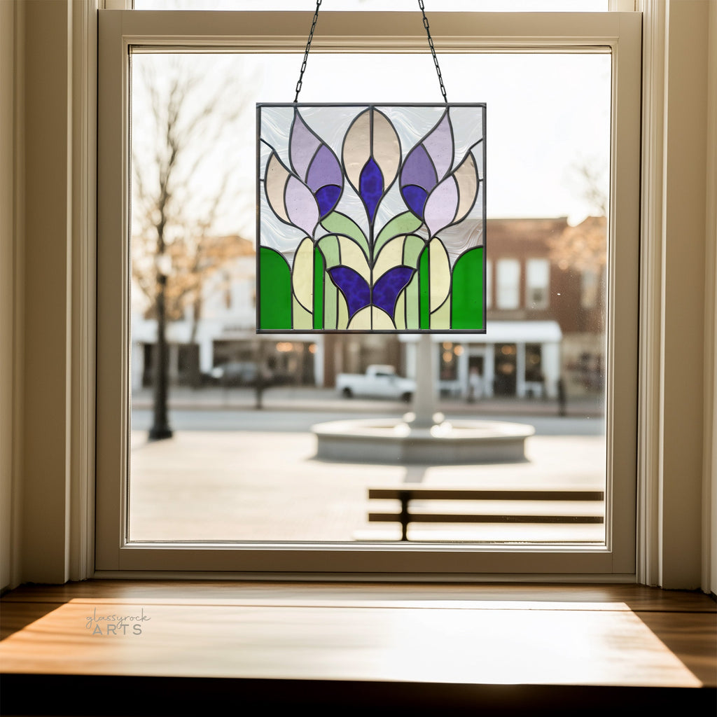 Prairie Garden Stained Glass Garden Pattern