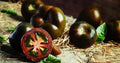 Black Truffle Tomato Seeds - 30+ Organic Heirloom Non-GMO - Rare Early Variety - Solanum lycopersicum