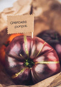 Cherokee Purple Tomato Seeds - 30+ Heirloom Non-GMO Organic Seeds - Fresh, Rich Flavor, Solanum lycopersicum