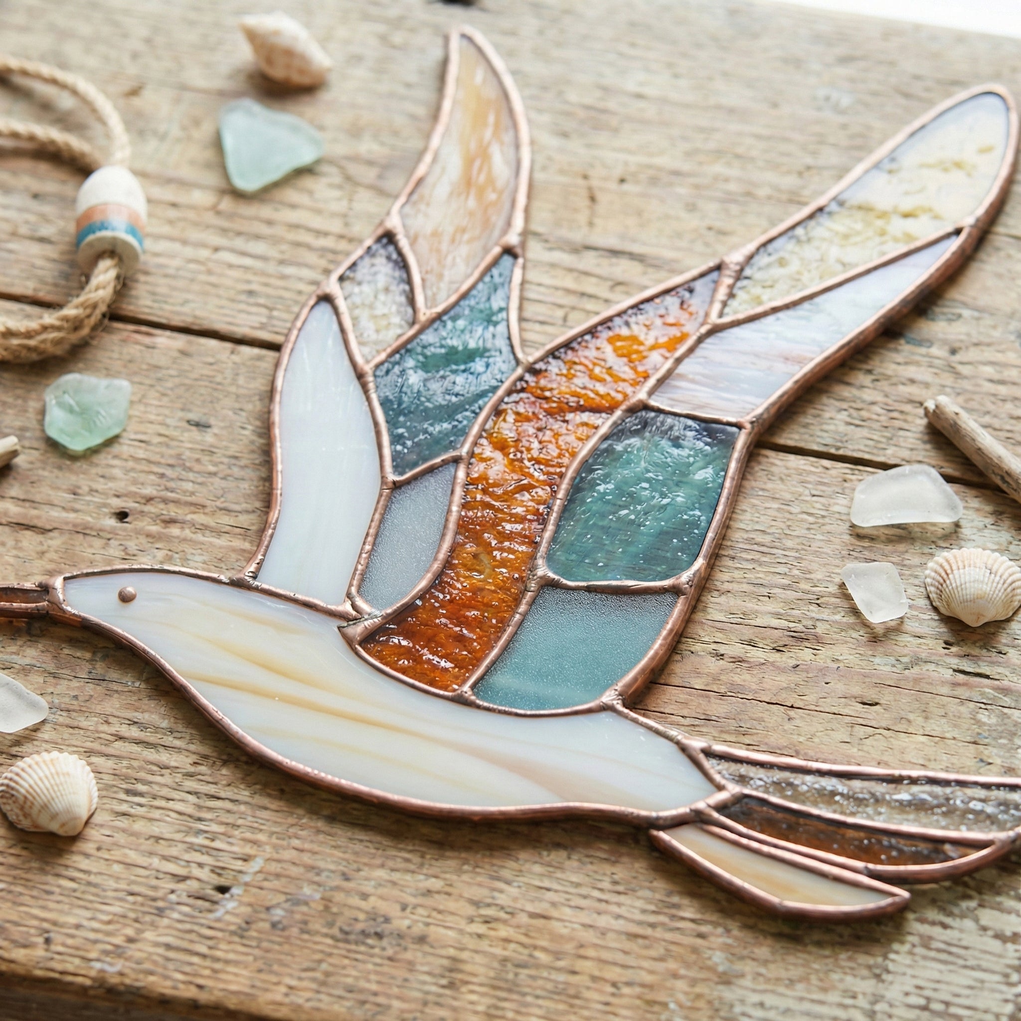 Seagull Stained Glass Pattern