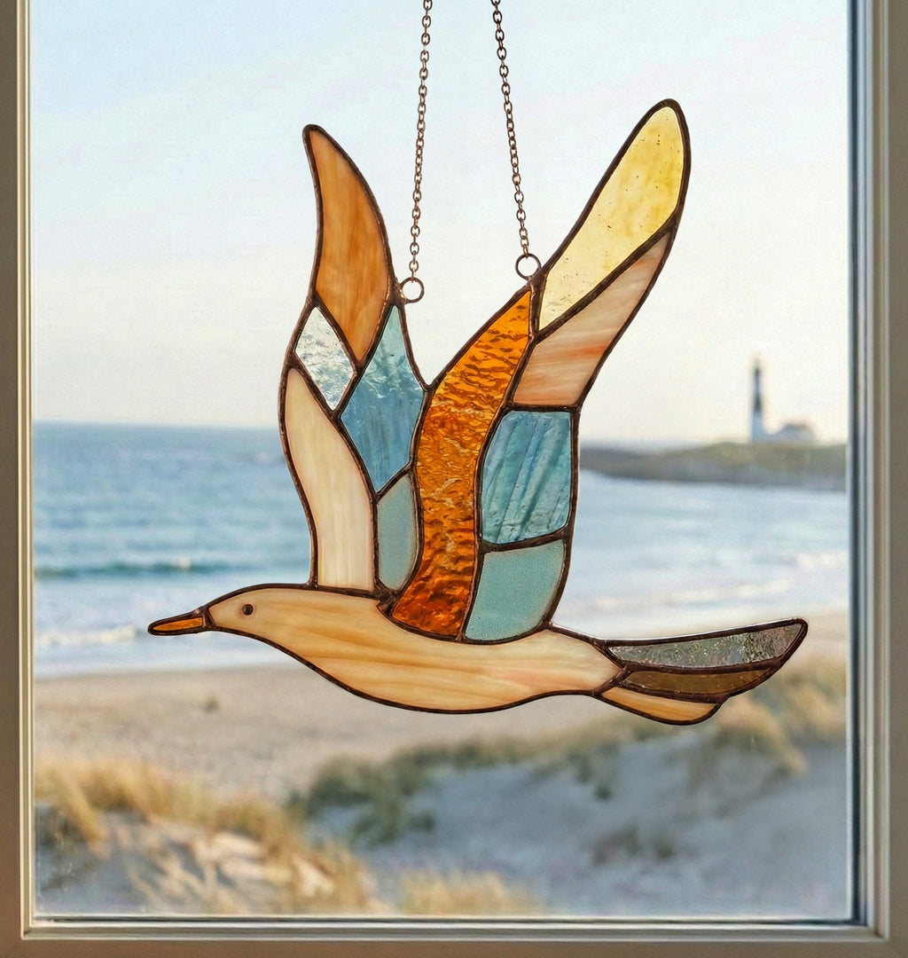 Seagull Stained Glass Pattern
