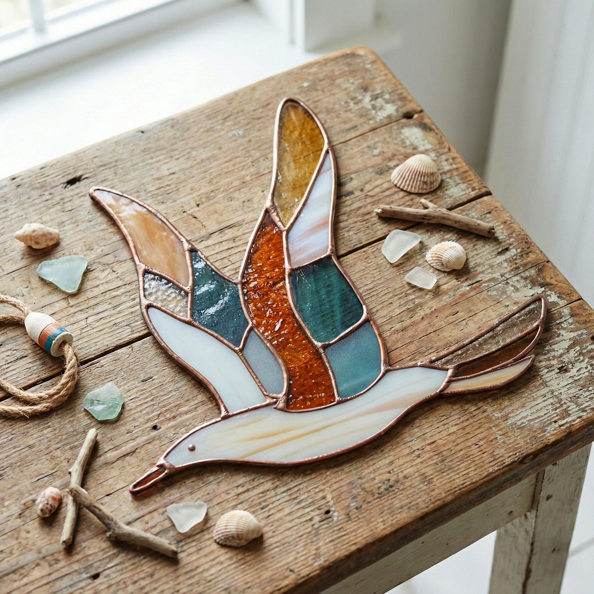 Seagull Stained Glass Pattern